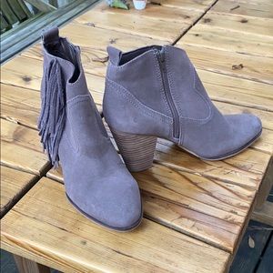 Steve Madden Ohio Suede Fringe Bootie
